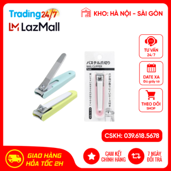 Bấm móng tay màu Echo Pastel 8.7cm Nội địa Nhật Bản