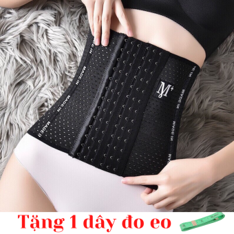 Gen nịt bụng định hình mẫu mới nhiều nấc cài - 4 thanh chống cuộn cao 25cm - gen bụng tạo vòng eo thon gọn - miếng nâng bụng giảm mỡ sau sinh - đai nịch bụng - đai nịt bụng chống cuộn -G02