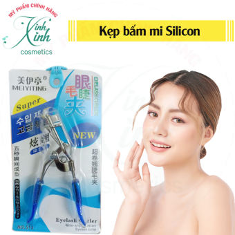 Bấm mi ??KẸP MI SILICON??Kẹp bấm mi nhựa có nẹp silicon cho mi cong tự nhiên và chống gãy mi