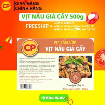 Vịt nướng chao 500g - thịt vịt cp tươi sạch