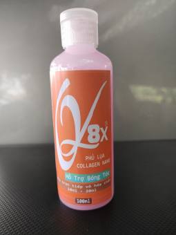 Phủ Lụa Collagen Nano QL8X 100ml (Hỗ trợ phục hồi tóc)