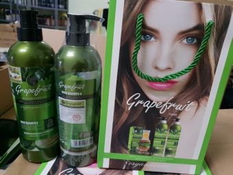 Cặp Dầu Gội Xả Grapefruit Bưởi trống Rụng Tóc 850ml