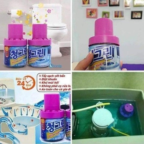 Cóc thả bồn cầu Hàn Quốc