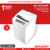 Sharp 7.5 kg Top Load Washing Machine