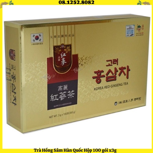 Trà hồng sâm hàn quốc