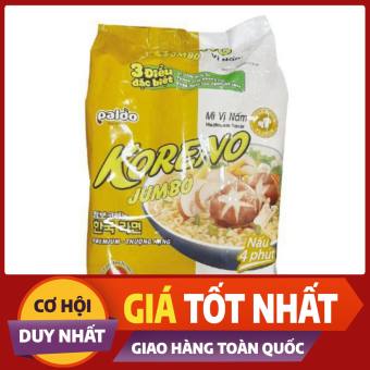 Mì Chay Koreno Jumbo Vị Nấm 10 Gói 100G - Nhà Phân Phối Giá Sỉ Mì Cay Koreno