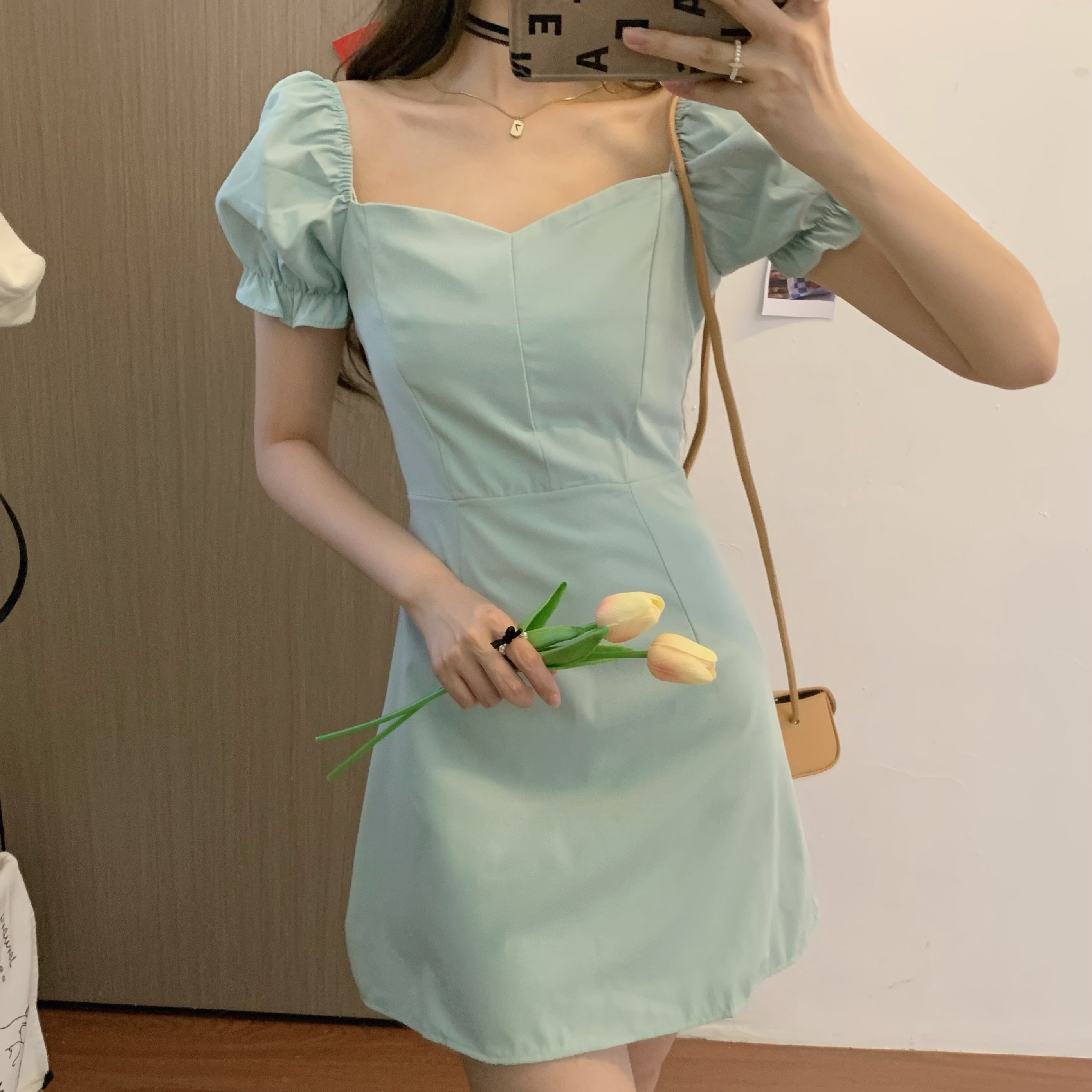 Buy Sage Green Dress For Women online | Lazada.com.ph
