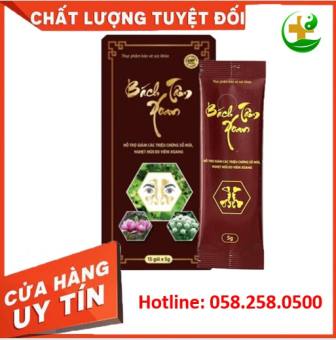 Bách Tâm Xoan Hỗ Trợ Điều Trị Viêm Xoang | Hộp 15 Gói