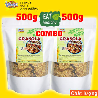 Ngũ cốc ăn kiêng Granola (1Kg) - Ngũ cốc granola giảm cân - BeeNut