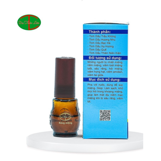 Tinh Dầu Răng Miệng Dạ Thảo Liên Chữa Sâu Răng, Hôi Miệng, Viêm Họng, Viêm Lợi, Amidan, Viêm Tai Giữa, Nấm Lưỡi, Chảy Máu Chân Răng 5ml