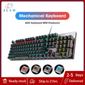 AOC GK410 Mechanical Gaming Keyboard with 104 Keys, Various Switches