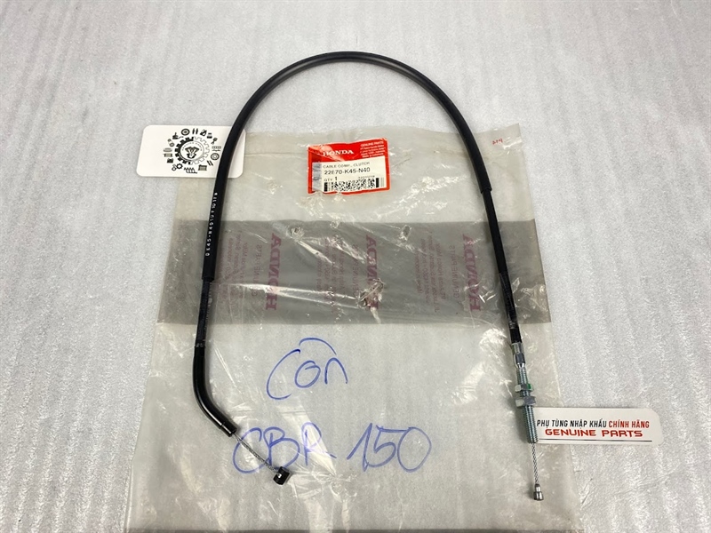 Dây côn cbr 150 led nhập khẩu chính hãng honda indo 22870k45n40