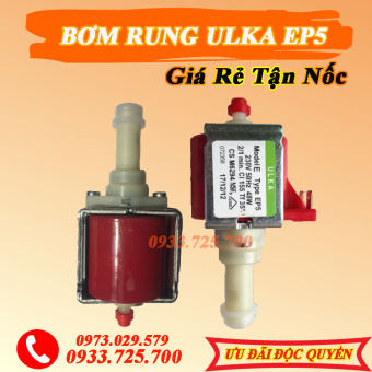 Bơm Rung CEME - ULKA EP5 230V - 50Hz - 48W Máy Pha Cà Phê - Phụ Kiện & Linh Kiện Máy Pha Cafe.