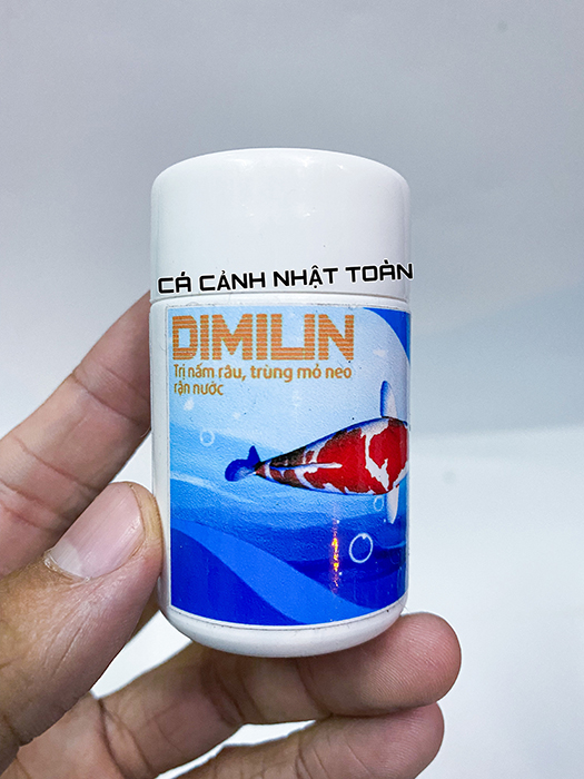 "hoàn tiền đến 10%" dimilin nấm râu, trùng mỏ neo, rận nước, kí sinh trùng cho cá cảnh 10g