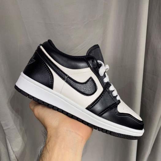giày jordan cổ thấp đen trắng [ảnh thật + video] jordan 1 - jordan panda