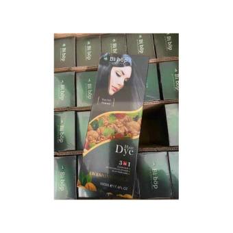 Dầu Gội Phủ Bạc Đen Tóc 3In1 Bibop Nhật Bản 500Ml