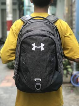 Balo Under Armour Storm Màu xám logo trắng