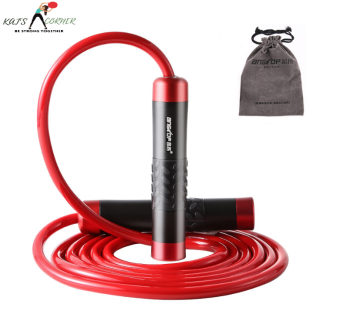 Dây nhảy thể lực loại nặng dùng trong Boxing Muay Thai (Tặng kèm túi) - Heavy jumping rope