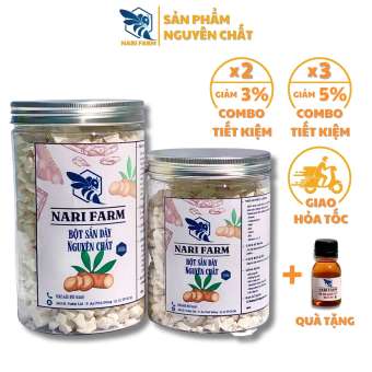 Bột sắn dây nguyên chất - Bột sắn dây khối lượng 50g - 500g - Bột sắn dây organic - Bột sắn dây lựa chọn khỏe mạnh hơn