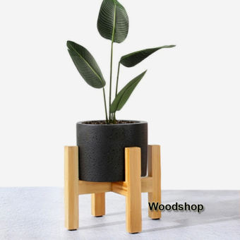 Đôn gỗ kệ gỗ giá gỗ để cây cảnh mini để bàn/ Kệ gỗ kê chậu hoa/ giá để chậu cây, kệ gỗ tự nhiên cây cảnh để bàn. Kệ gỗ Đế Gỗ Lót Chậu Cây - Chậu Hoa bằng gỗ Tự Nhiên