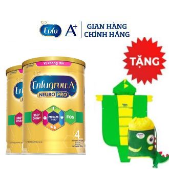 Bộ 2 sữa bột enfagrow a+ neuropro 4 vị không đổi – 1.7kg/lon
