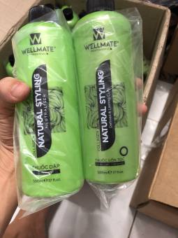 [1 cặp 2 chai] Uốn lạnh wellmate 500ml - Uốn lạnh loại nhỏ - Phụ liệu tóc - 21052020934