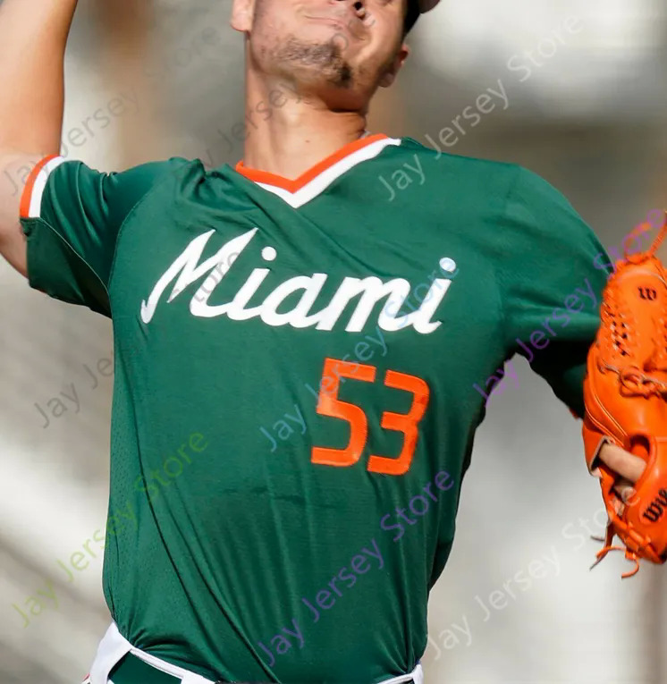 Miami Hurricanes Baseball Jerseys - Hurricanes Store