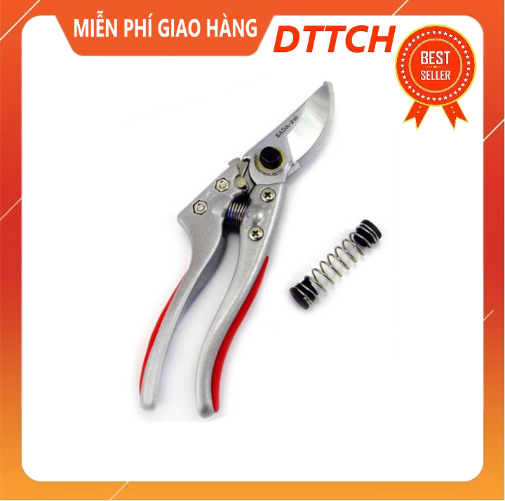 Kéo cắt cành cây sada-210 nhật bản - kéo sada cao cấp - kiềm bấm cành cây - kéo tỉa cây cảnh