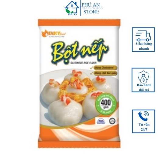 Bột Nếp - Bột Gạo - Bột Năng Tài Ký Gói 400g