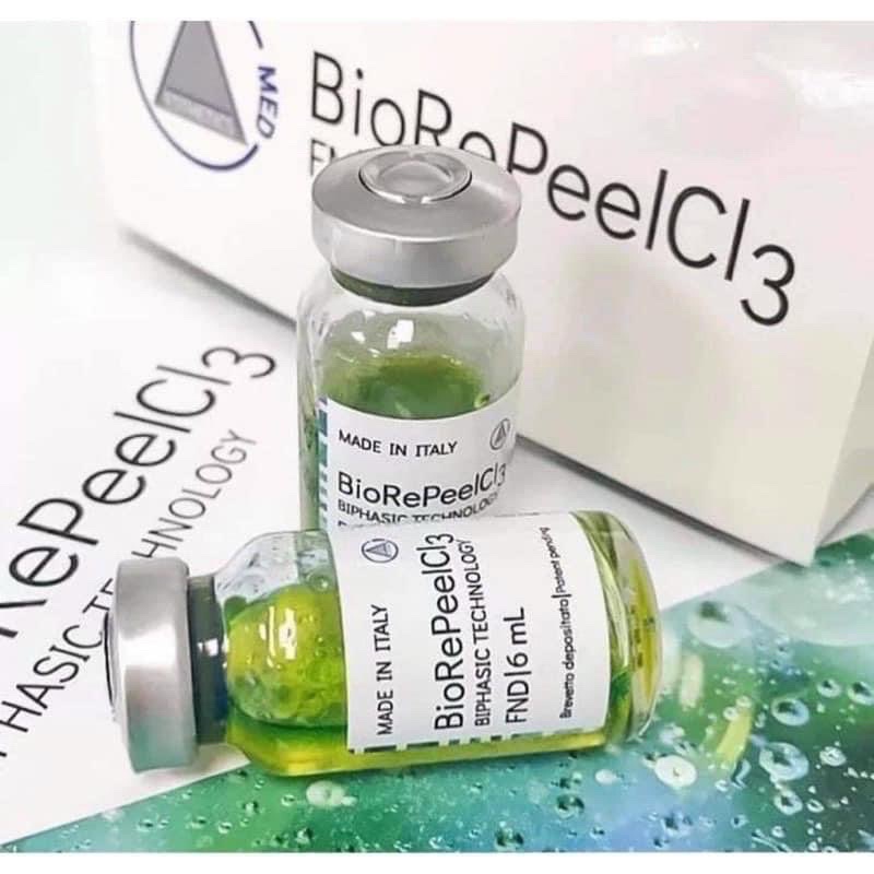 Tinh chất peel da căng bóng giảm mụn BioRePeel Cl3 Italy