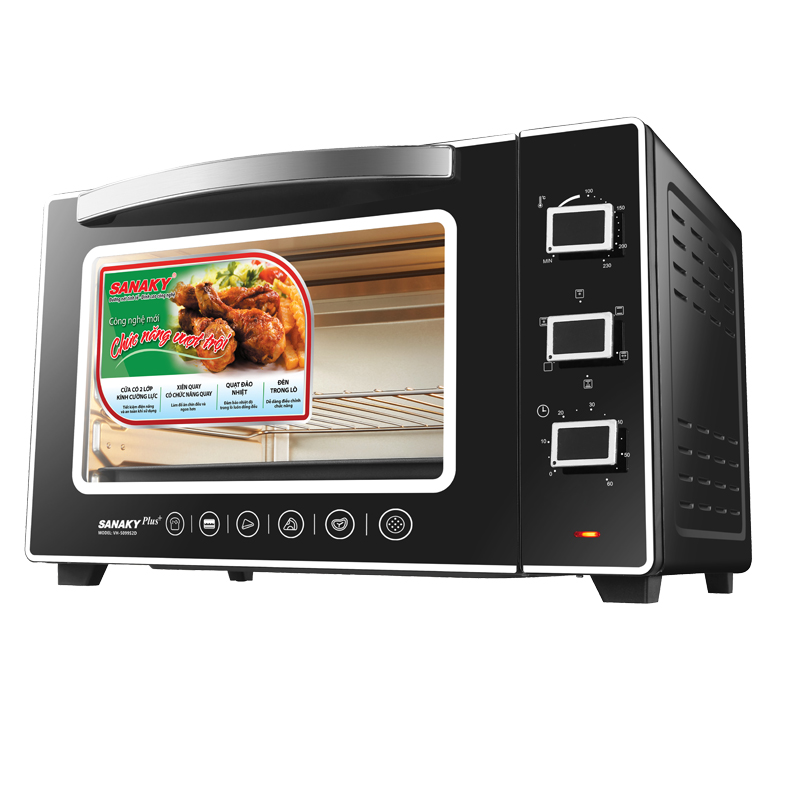 - lò nướng sanaky vh5099s2d 50 lít - miễn phí vận chuyển - bảo hành chính hãng