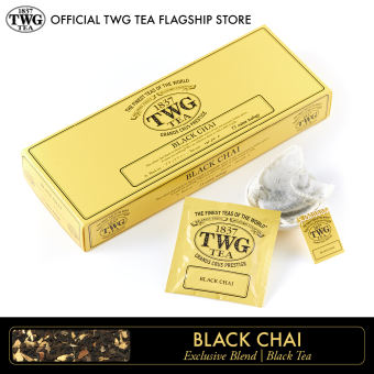 Trà TWG Tea - Black Chai (2.5g x 15 túi lọc) | Trà đen