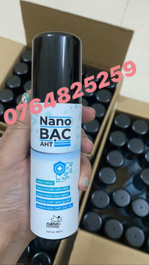 Chai xịt diệt khuẩn Nano Bạc