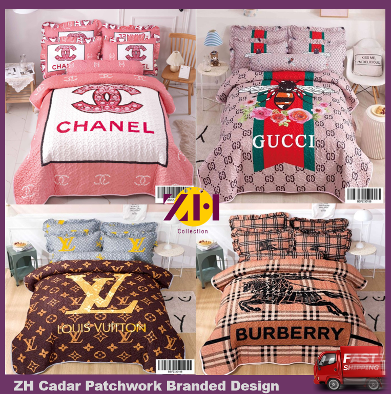 Buy Gucci Louis Vuitton Symbol Bedding Sets Bed Sets Bedroom Sets Comforter  Sets Duvet Cover Bedspread