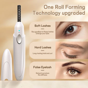 Chuốt mi điện, Đồ uốn mi dùng nhiệt, đồ uốn mi nhỏ điện, công cụ lông mi, dụng cụ làm đẹp gia dụng