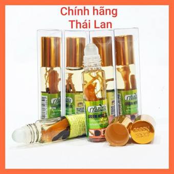 Dầu sâm thảo Dược Thái Lan 8ml - Dạng lăn - Ginseng Green Herb Oil - RPHA