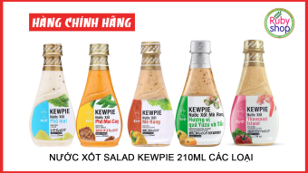 Nước xốt Kewpie 210ml các loại - GIÁ HỦY DIỆT - đồng giá !!!