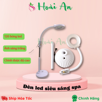 Đèn led nặn mụn, nối mi, phun săm, spa | Đèn led 120 bóng siêu sáng