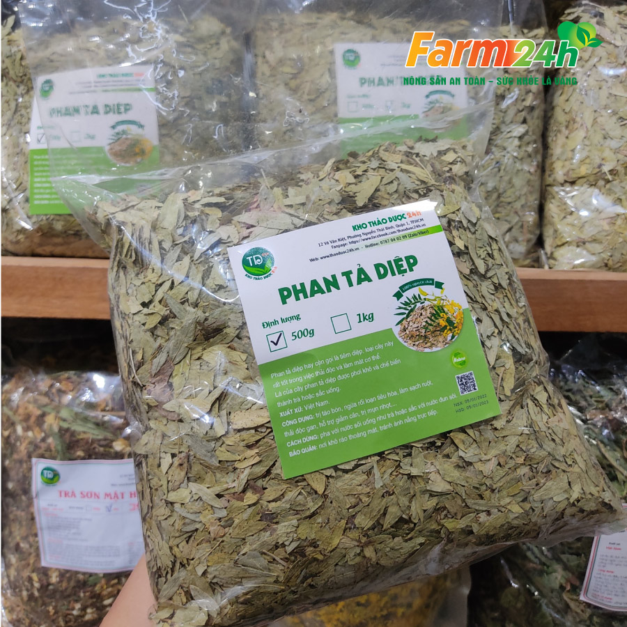 Phan tả diệp giúp bổ sung chất xơ, nhuận tràng hiệu quả, thải độc tố trong ruột, hỗ trợ tiêu hóa | Farm24h