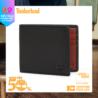 Timberland Ví Da Nam D99700 Cavalieri Billfold  Black TB0A2MN401