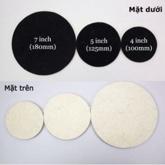 Nỉ đánh bóng tự dính đánh bóng kim loại, đánh bóng đá quy, đánh bóng nhựa resin, đánh bóng gỗ