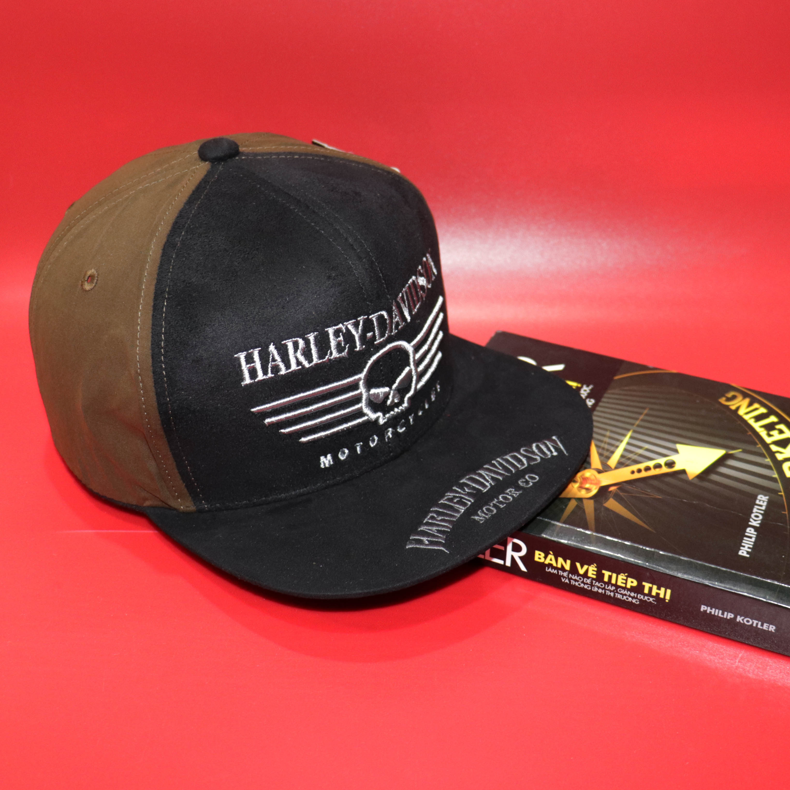 Nón Snapback HARLEY Davidson Logo/ Nón Kết Mũ Lưỡi Trai Nam Nữ thời Trang