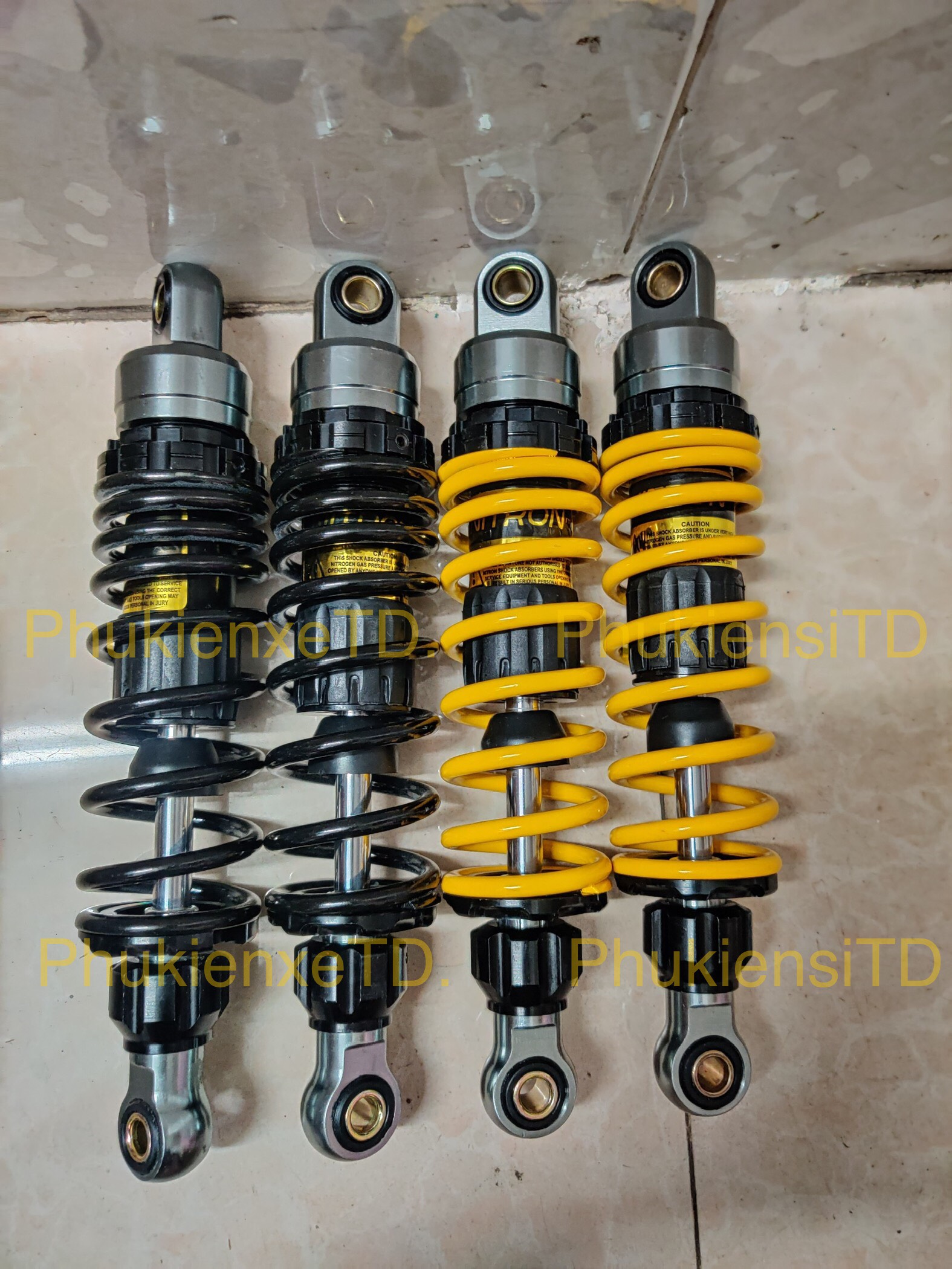 Phuộc Nitron lắp Dream Wave Galaxy Sirius Jupiter Taurus Cub MD Win Angel Suviva Magic Charly....