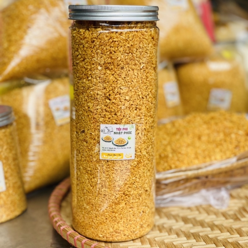 Tỏi phi sạch ông bốn - thơm, giòn, nguyên chất 100%