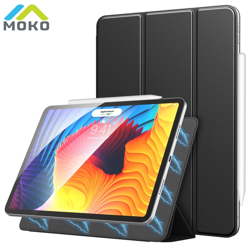 moko magnetic smart folio case fit ipad pro 11