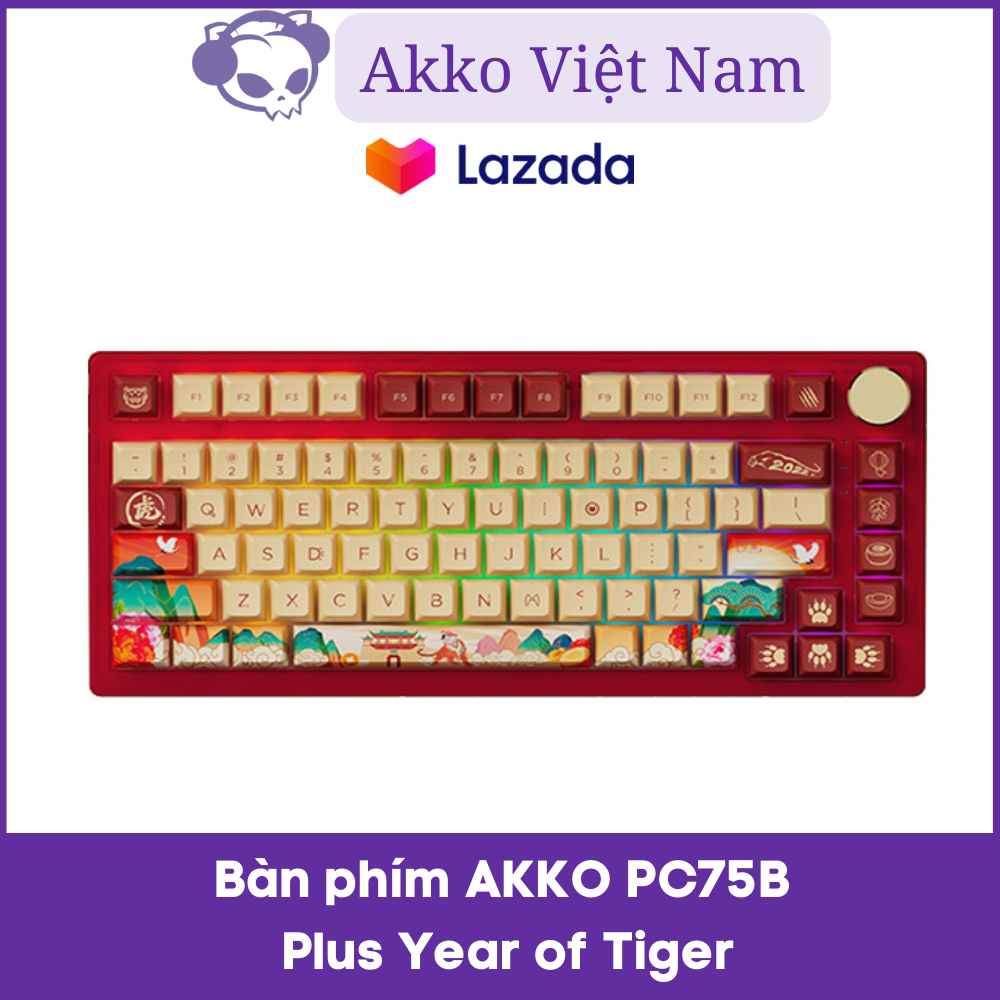 Bàn phím akko pc75b plus year of tiger