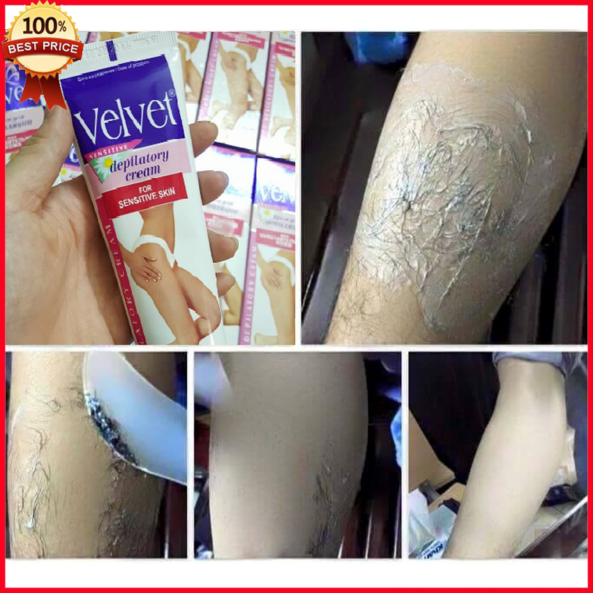 Kem Tẩy Lông Velvet Chính Hãng Nga 100ml - wax lông - triet long vinh vien - tẩy lông sạch sâu tận gốc ngay trong lần sử dụng đầu tiên