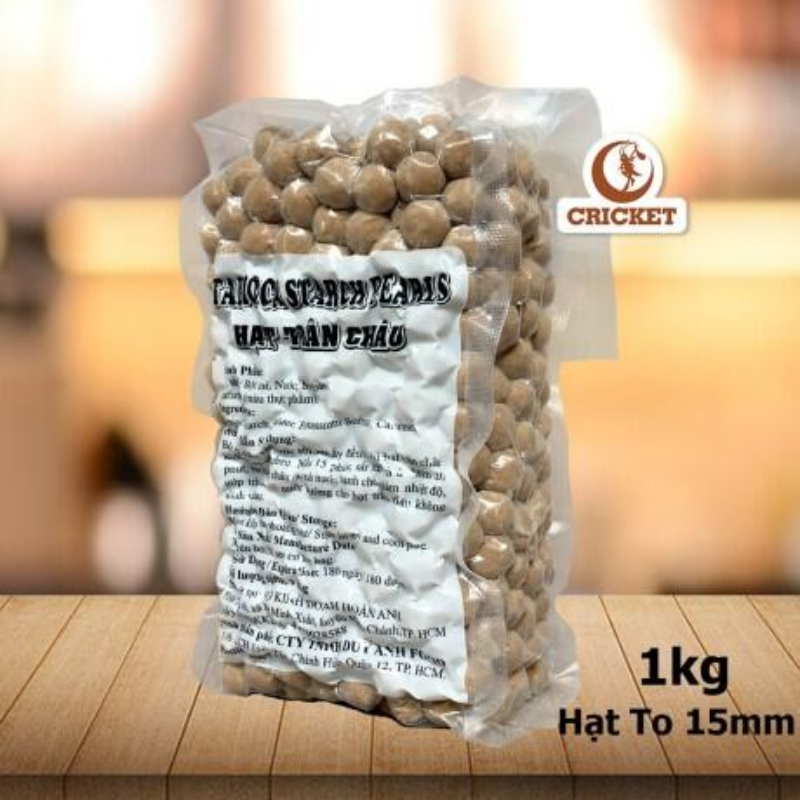 Trân Châu Đen Hạt Siêu To 15mm Caramel Hoàn Anh - TRÂN CHÂU WINGS, ĐÀI LOAN, COTRA NGON HƠN TRƯỜNG LẠC