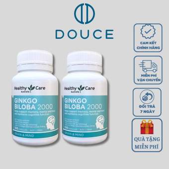 Bổ Não Healthy Care Ginkgo Biloba 100 viên hàng chuẩn-DOUCE.VN