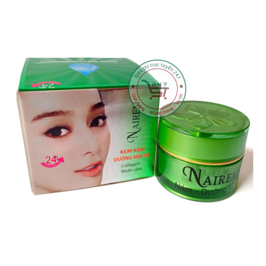 Kem nám - Dưỡng mịn da Nairem 8g (Xanh)Siêu thị trực tuyến 247